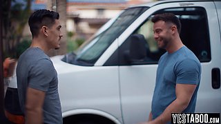 Extreme tits German mom fucks a stranger