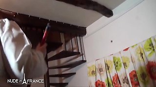 Chubby Housekeeper With Milky Breast Gets Analized In Threeway
