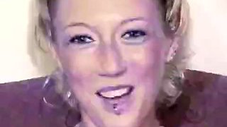 Petite blonde get a creampie no birth control