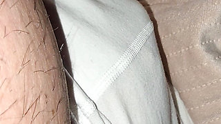 Step daughter caught touching Step dad dick oj his underwear