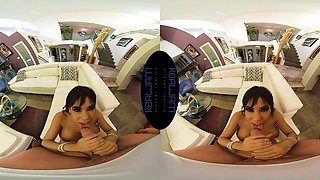 Hot sister of my girlfriend: Big Tits, Blowjob  Anal VR Porn