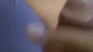 Spied on My Wife's Sister, She Gets Excited and We Masturbate, Great Cumshot on Her Big Ass