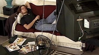 Astonishing French Nurse Enjoys Hardcore Anal Threesome