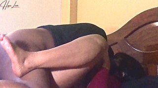 Thick Asian Maid Does Some Overtime Work With Her Owner.