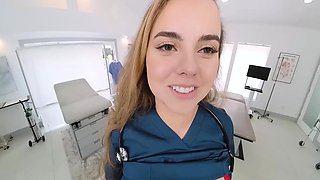 Curvy Nurse Jessie Rogers Seduces Coworker