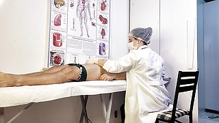 Patient Becomes Rigid in Front of the Nurse During the Examination