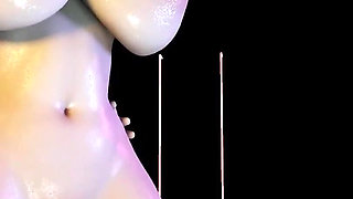 Chubby Chick Ride the Big Cock - 3D Animation