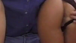 Two Young Sluts Get Their Ass and Pussy Broken by Big Hard Cock