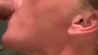 Up Close Drenched in Sperm Submissive Massive Facial