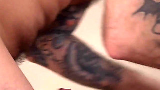 Bikini Babe Gives Swimmer a Wet Ride