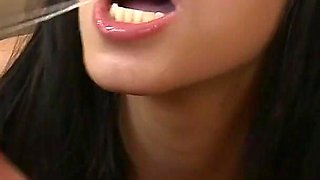 Beautiful Young Women Get Their Tight Pussies Boned After Sucking Big Cocks