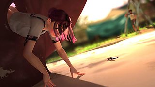 3D HENTAI Ivory Tower Rina and holes Rina and Ana 02