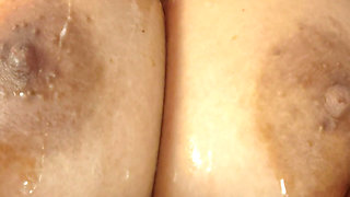 Horny Latina with Huge Natural Tits