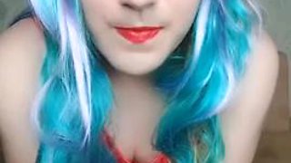 Big Bubble Butt Hot Blonde White Ass Cute Slim Ladyboy Crossdresser Kitty