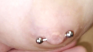 Pulling Hair with Tweezers on Natural Tits! BDSM! Hurt!