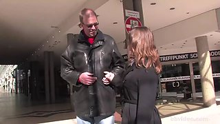 Very hot German mature lady fucked hard