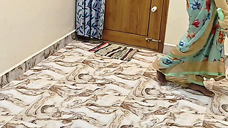 Innocent New Maid Fucked by Husband While Wife Cooking in Kitchen