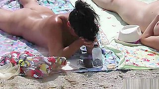 Nudist Sexy Private Beach Couples Voyeur HD Video
