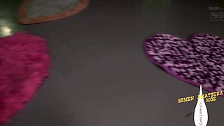 Kinky double japanese blowjob and hardcore fucking session