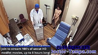 Hot Doctor Brookly Rossi Gives Intense Gyno Exam - Deep Throat & Missionary Fuck in HD