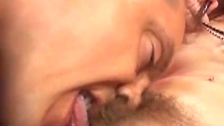 Spex teen jizzed on small tits after getting hairy pussy fucked
