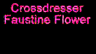 Sexy Red Head Crossdresser Shemale in White Lingerie in Sheer Stockings and High Heels Shows You Ass and Cock.