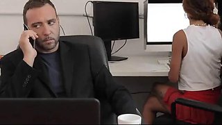 Helpfull Hot Brasilian Secretary Analy Drilled: Big Tits, Blowjob  Milf Porn