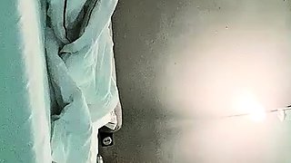 Cute amateur Asian web cam girl teases her great body