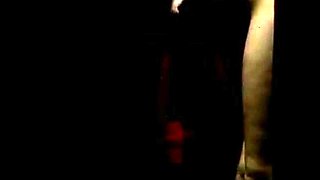 Stripper private dance in peepshow