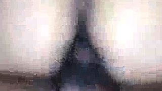 Alluring Asian slut takes in a big black BBC dick cc