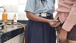 Indian girl fucked her teacher at home first time