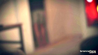 Sexy smoking hot brunette with big boobs and a fat rounf ass