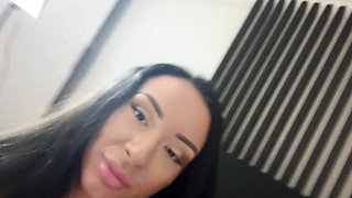 queen celina train her personal slave for ass and pussy cleaning