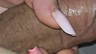 Step mom make Indian step son big dick cry in bed