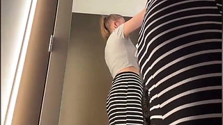 Fingering Tight Pussy in Fitting Room