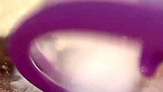 Vacuum Morning Masturbation, Wet Pussy with Cream Flowing Out, How Nice It Is