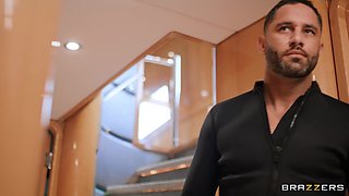 Exciting  Luna Star gangbang mind-boggling scene