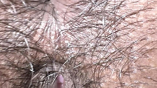 Asshole Beathing Extreme Closeup