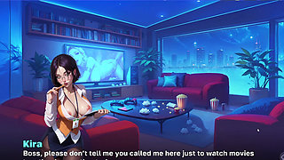 Blow Job from The Secretary : Horny Villa PT 2