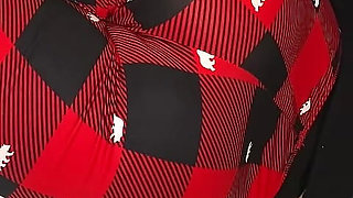 Melove Sexy Butt In Tight Red & Black Pants