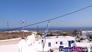 Passionate Italian babe made herself wet