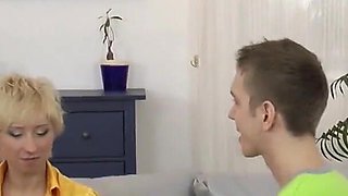 Hot threesome fuck with two beautiful and sexy girls and one huge dick