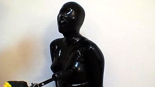 Sophie lovely brunette woman fingering and toying pussy