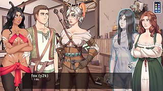 Filthy fantasy adventure with struggle squad by Foxie2k