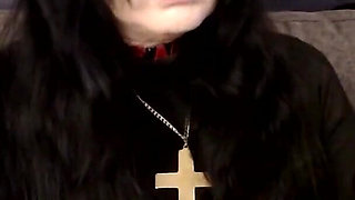 Halloween Ozzy Cosplay MILF Smoking