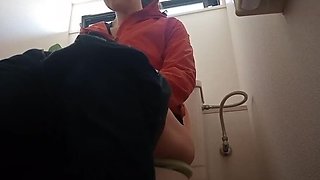 Japanese MILF Mayumi Kanzaki Solo Pee Fetish Toilet Pissing at Home