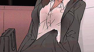 Cumming on the train home