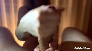 Julia Softdome Gives Intense Handjob & Ruined Orgasms - Big Cock Mushroom Attack