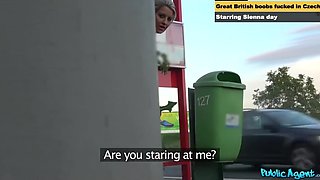Public Agent – Hot British Babes Take On A Big Cock Outdoors
