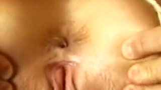 Beautiful Housewife with Big Tits Gives Her Husband Blowjob and Then Gets Fucked Doggy Style by His Big Cock